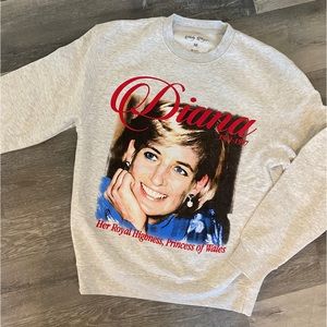 Moby Thrift Princess Diana Sweatshirt